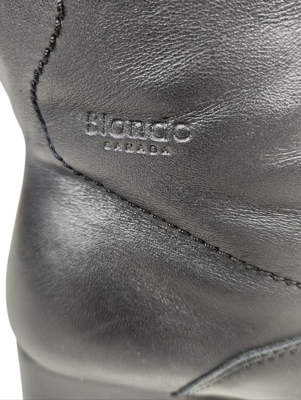 Blondo Aquaprotect Leather Riding Boots Black Leather Waterproof Womens Size 6 - Picture 10 of 15